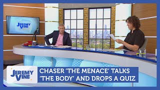 The Papers amp Everything Else Chaser quotThe Menacequot talks his new book The Body and celebrity specials [upl. by Lynnell]