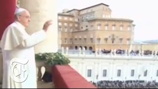 Pope Francis Nods to Atheists in Holiday Message of World Peace  The New York Times [upl. by Ranna710]