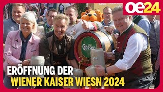 Eröffnung der Wiener Kaiser Wiesn 2024 [upl. by Rihat]