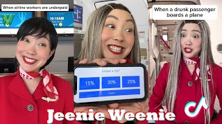 NEW Jeenie Weenie TikTok 2023  Funny Sandra Jeenie Kwon TikTok Compilation 2023 [upl. by Jemine]