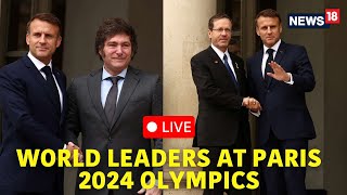 Paris Olympics 2024 Live  World Leaders Attend Paris Olympics 2024 Live  Olympics Opening Ceremony [upl. by Aurita]