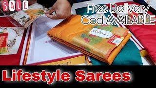 LIFESTYLE SAREES  LATEST COLLECTION  NEW DESIGNS  COTTON SILK AMAR PRIYA SAREE SHOWROOM [upl. by Dnalyaw453]