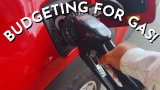 How to BUDGET for GAS when you’re NEW TO BUDGETING [upl. by Duahsar24]