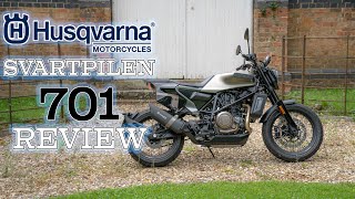 Husqvarna Svartpilen 701 Review A stylish super quick road motorcycle [upl. by Whitelaw]