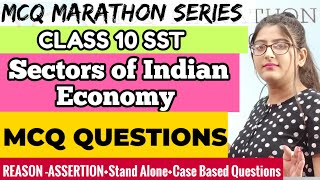 Sectors of indian economy class 10 mcqSectors of indian economyClass 10 SST [upl. by Charmain153]