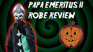 GHOST PAPA EMERITUS II COSTUME REVIEW TRICK OR TREAT STUDIOS [upl. by Ube]