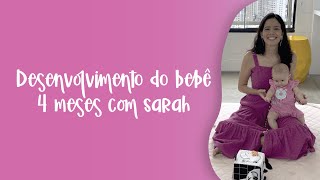 COMO ESTIMULAR O BEBÊ DE 4 MESES  Pediatria Descomplicada [upl. by Ellehsim19]