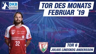 Tor 6 des Monats Februar 19  Julius Lindskog Andersson [upl. by Bortman]