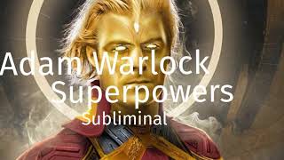 Marvel Adam Warlock Superpowers Subliminal [upl. by Leumhs]