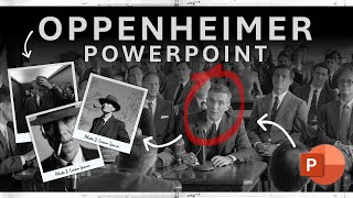 OPPENHEIMER TEMPLATE  PowerPoint Tutorial [upl. by Latsyrd]