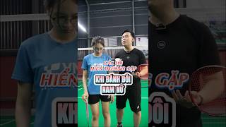 Các Lỗi Đánh Đôi Mà Bạn Nam Hay Mắc Phải  badminton vnb caulong shortsvideo shorts [upl. by Neelsaj]