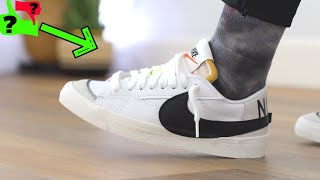 Nike Blazer Low Jumbo Swoosh Review Nike Not Releasing These Sneakers Best GR This Year IMO [upl. by Batista]