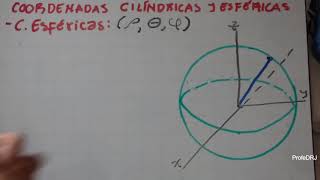 Coordenadas Cilíndricas y Esféricas [upl. by Eitsirk]