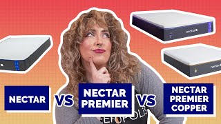 Nectar vs Nectar Premier vs Nectar Premier Copper Mattress Review  Which is Better [upl. by Atiniv]