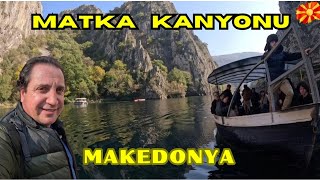 🇲🇰 ÜSKÜPTE KOLAY VE DEPOZİTOSUZ ARABA KİRALAYIP BALKAN TURU MATKA KANYONU TEKNE TURU 178 [upl. by Macnamara]