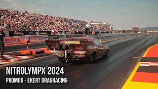 Nitrolympx2024  Pro Mod Car Ekert Dragracing [upl. by Eldon409]