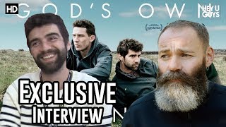 Francis Lee amp Alec Secareanu  Gods Own Country Exclusive Interview [upl. by Enahpad]