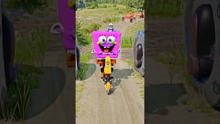 cartoon hi cartoon car 🚗 very dangerous off Road Driving high speed racing games short [upl. by Lydia]