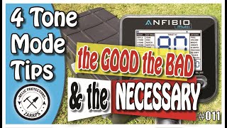 Metal Detecting Guide  Anfibio 4 Tone Settings  Tips amp Tricks [upl. by Dannye]