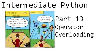 Operator overloading  Intermediate Python Programming p19 [upl. by Feodore]