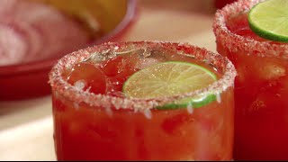 COMO HACER SANGRITA OPCION 2  TEQUILA COCTELES VIDEO RECETAS [upl. by Novehs583]