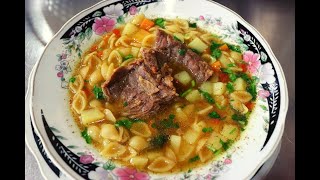 SOPA DE CARNE CON PASTA [upl. by Emmanuel]