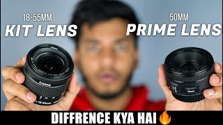 50mm Lens Vs 1855mm Lens  Which One Is Best For you  Biggest Camera Lens Comparison Video Ever [upl. by Lertnom]