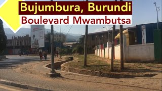 Boulevard Mwambutsa RN1 Bujumbura Burundi [upl. by Jovitah]