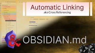 Obsidian  How To Cross LinkReference Your Notes [upl. by Gusta]