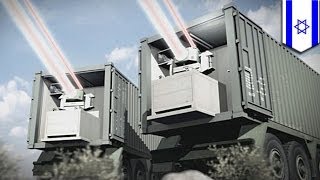 Israels Rafael unveils Iron Beam laserbased defense system [upl. by Sacksen]