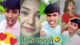 Hansi 🤣 majak2024 new comedy video😋tik tok funny videoquot🤣danger bhai😎dangerdgc [upl. by Cher914]