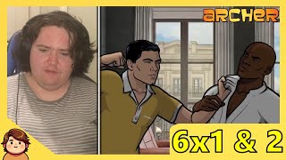 Archer  6x1 amp 2  The Holdout and Three to Tango  Reaction [upl. by Hahseram563]