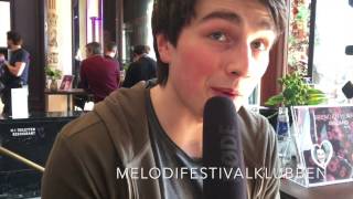 Intervju Brendan Murray  Interview  performance  Ireland  Eurovision 2017 [upl. by Leontyne635]