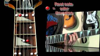 Moll Pentatonik  Pattern 4 Guitar lesson [upl. by Nicolai]