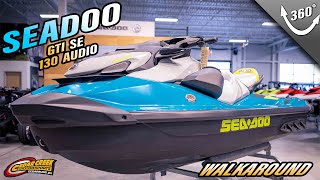 Walkaround  2024 SeaDoo GTI™ SE 130 iBR Tech Audio iDF iBR [upl. by Gagliano]