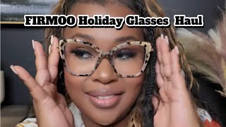 FIRMOO Holiday Glasses Haul [upl. by Esyak]