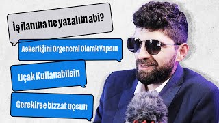 İŞ İLANI NASIL VERİLMEZ quotAskerliğini Orgeneral Olarak Yapmış Uçak Kullanabilen Eleman Arıyoruzquot [upl. by Kalil125]