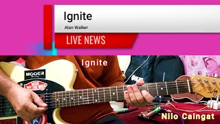 Ignite Alan Walker guitar cover song [upl. by Ylluz]