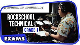 Rockschool Exams  Grade 1 Technical all exercises [upl. by Wolgast]