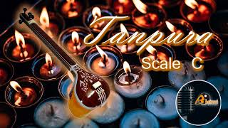 Tanpura Scale C  Drone  30 minutes [upl. by Burnley]