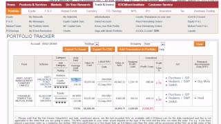 How to Check Portfolio in ICICI Direct Account  Stock Holding Portfolio Tracker [upl. by Orlosky]