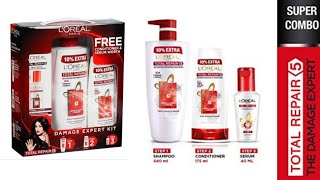 LOreal Paris Total Repair 5 ReviewThe Shampoo I Useby styledstock [upl. by Yuria896]