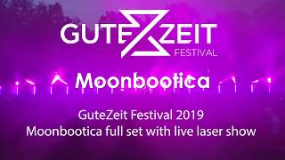 Moonbootica live at the GuteZeit Festival 2019 in Konstanz  Live Set  Laserworld [upl. by Jowett]