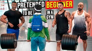 Elite Powerlifter Pretended to be a BEGINNER 12  Anatoly GYM PRANK [upl. by Sunshine]