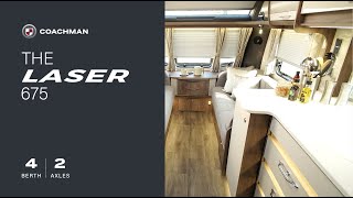 Coachman caravan Laser 675 [upl. by Hamitaf]