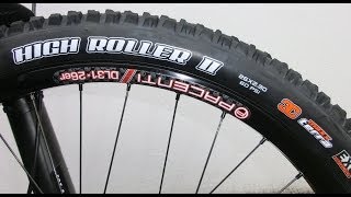 Test Maxxis Minion DHR II u HighRoller IIby RALLE K [upl. by Ayn]