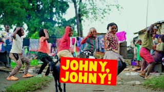 Masaka Kids Africana Dancing Johny Johny Yes Papa By Prince Africa Mr Masaka 4K [upl. by Akin419]