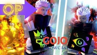 Showcasing the NEW EVOLVED GOJO SATORU UNIT  ANIME LAST STAND ROBLOX [upl. by Eerihs751]