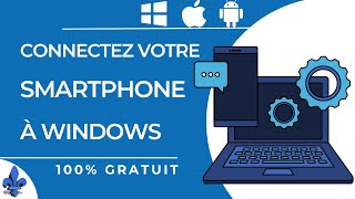 Connectez votre téléphone à votre PC Windows gratuitement [upl. by Melak]