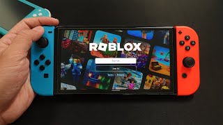 Roblox  How To Download On Nintendo Switch Oled [upl. by Leontyne]